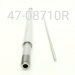 Shaft, Rebound Adjust, KYB, 12.5mm x 8.710", With Rebound Rod