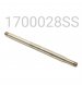 SHAFT, SS, RYDE FX, 8.04" TLG X 1/2" DIA.
