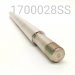SHAFT, SS, RYDE FX, 8.04" TLG X 1/2" DIA.