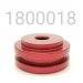 Walker Evans 1.5 Inch Reservoir End Cap Red 1800018
