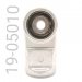 EYELET, KYB, REBOUND ADJUST, W/MOLDED BUSHING (30 MM WIDE X 10 MM HOLE), 12 MM THREADS