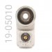 EYELET, KYB, REBOUND ADJUST, W/MOLDED BUSHING (30 MM WIDE X 10 MM HOLE), 12 MM THREADS