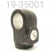 EYELET, KYB, SLOTTED REBOUND ADJUST, 16 MM THREADS, 23 MM THRU HOLE X 25.5 MM WIDE (NO BUSHING)(TAKE OFF)