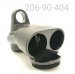 Body Cap, Piggyback, 2.250 Shock, 90 Deg., Twin Tube