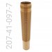 BODY, FOX, 1.5, 9.700" TLG, ALUM., CIRLCIP STYLE BEARING CAP, KASHIMA