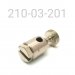 KNOB, REBOUND ADJUST, .880" TLG