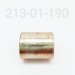 SLEEVE, 0.672 ID X 0.815 OD X .950 TLG, STEEL, GOLD ZINC