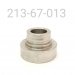 HEIM REDUCER, .565" TLG X 3/8 ID, FOR 9/16 BORE SPHERICAL,  PRESS FIT