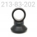 EYELET, .800 W, 2.291 TLG, BLACK, Slot Style Spring Retainer
