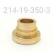REDUCER  .560 TLG,  .399 BORE, .350 SHOULDER, 9/16 SPHERICAL, SLIP FIT, ZINC