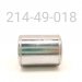 SLEEVE, .689 ID X .875 OD X 1.100 TLG, SNAP FIT SPACER, CHROME PLATED