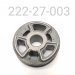 Piston, Valving, 1.5 Shock, 3/8 ID, 3 port, Lapped