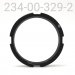 Crossover Ring, 2.850 OD X .500 TLG,  2.25 Bore, Black