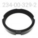 Crossover Ring, 2.850 OD X .500 TLG,  2.25 Bore, Black
