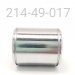 SLEEVE, .689 ID X .875 OD X 1.000 TLG, SNAP FIT SPACER, CHROME PLATED
