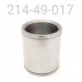 SLEEVE, .689 ID X .875 OD X 1.000 TLG, SNAP FIT SPACER, CHROME PLATED