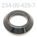 Spring Retainer, 2.48 OD x .63 TLG x 1.88 ID Spring, Aluminum, Black, No Grip Pockets
