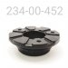 Guide, Negative Spring, 1/2" Shaft, .375 TLG, Delrin, Black