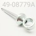 SHAFT/EYELET ASSY, CHROME, 16MM, 8.779" CENTER TO END, 2012+ SKI DOO XRS FRONT TRACK