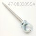 SHAFT/EYELET ASSY, STAINLESS STEEL, 12.5MM, 8.820" CENTER TO END, 2000 SKI DOO MXZ700 SKI