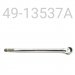 SHAFT/EYELET ASSY, CHROME, 16 MM, 13.537" CENTER TO END, 12 MM  ARBOR (FOR C-46 SHOCK)