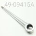 SHAFT/EYELET ASSY, HPG 16MM C-46 9.415" CENTER TO END, CHROME 12mm shank