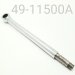 Shaft/Eyelet Assy, Chrome, 16mm x 11.500" Center to End, 12mm Valving End, Renegade Rear Track