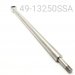 HPG REAR TRACK SHAFT/EYELET ASSEMBLY, STAINLESS, 13.250" CENTER TO END, C-36, 16MM, 9MM VALVING END