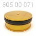 FLOATING PISTON ASSY., 2" BORE W/STD TEMP O-RING, GOLD, MAX VOLUME