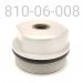 END CAP, Q.A. RES., THREADED, (3/8-16)