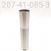 BODY, FOX, 1.5, 8.500" TLG, ALUM., CIRLCIP STYLE BEARING CAP