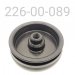 Reservoir End Cap, 2.250" ID Reservoir, Schrader Style