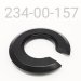 SPRING RETAINER, PODIUM, BLACK (SEE 234-00-002 NOT BLACK)