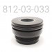 BEARING CAP, CIRLCIP STYLE, 1.5 BORE X 5/8 Shaft, 0.975 TLG, BLACK, , W/TOP THREADS, FIST