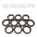Seal, U-Cup, 5/8 SHAFT, Low Friction Seal Pack, Pak of 10