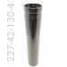 RESERVOIR, 2.250" ID X 13.000" TLG, THREADED ID, SHORT OD STEP, BLACK