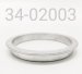 Spring Adaptor, Fox Zero Pro Preload Nut to Metric Spring, (2.23 OD X 1.85 ID)