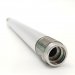 SHAFT .187 ID X .620 OD X 10.050 TLG STEEL, CHROME, W/ CROSS HOLE GROOVE