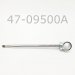 SHAFT EYELET ASSY, 12.5MM, 9.500" CENTER TO END, SKI DOO '03 REV SKI, W/30 MM Flange Dia.(Small)